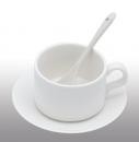 コーヒーカップ(白)三点セット　12個/1ダース