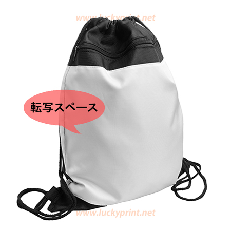 転写用ジムサック 10個 / 印刷可能 スポーツバック 水泳バック 巾着 男女兼用　