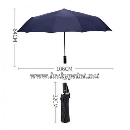 折りたたみ傘　(三つ折　男性用)