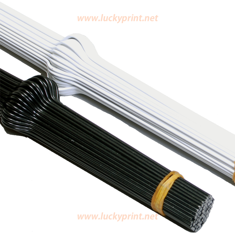 リング製本カレンダー用吊棒　250mm(100本入り)  白/黒 壁掛けカレンダーハンガー ワイヤー