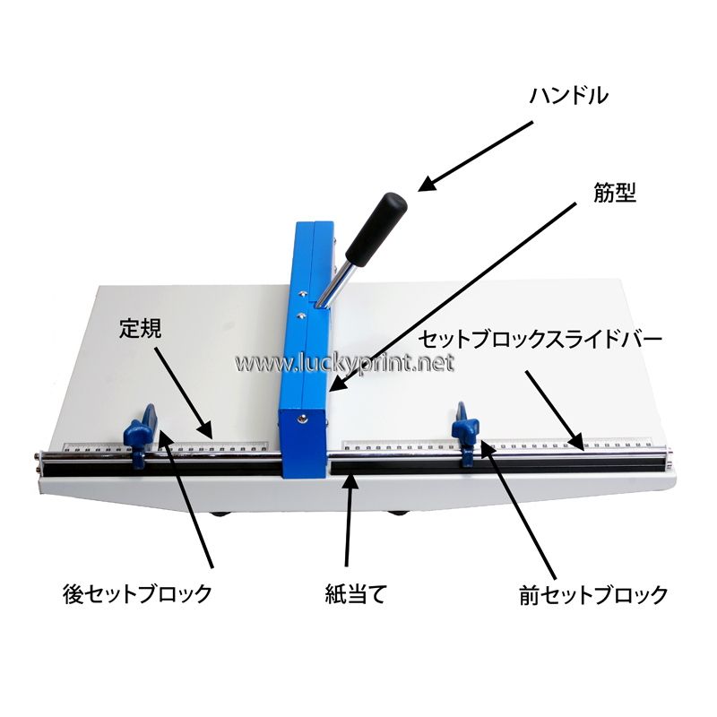 筋押し機(スライド式位置セットブロック付き)　CWHC-355